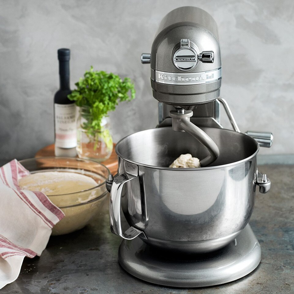 KitchenAid Pro Line® Stand Mixer, 6.9 L, Frosted Pearl Williams